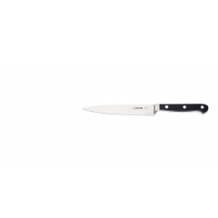 kuchársky nôž kovaný Giesser Messer 15cm plátkovací - farba čierna